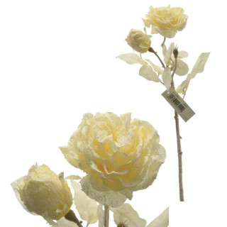 Kwiat sztuczny Róża angielska 48cm 07.2001